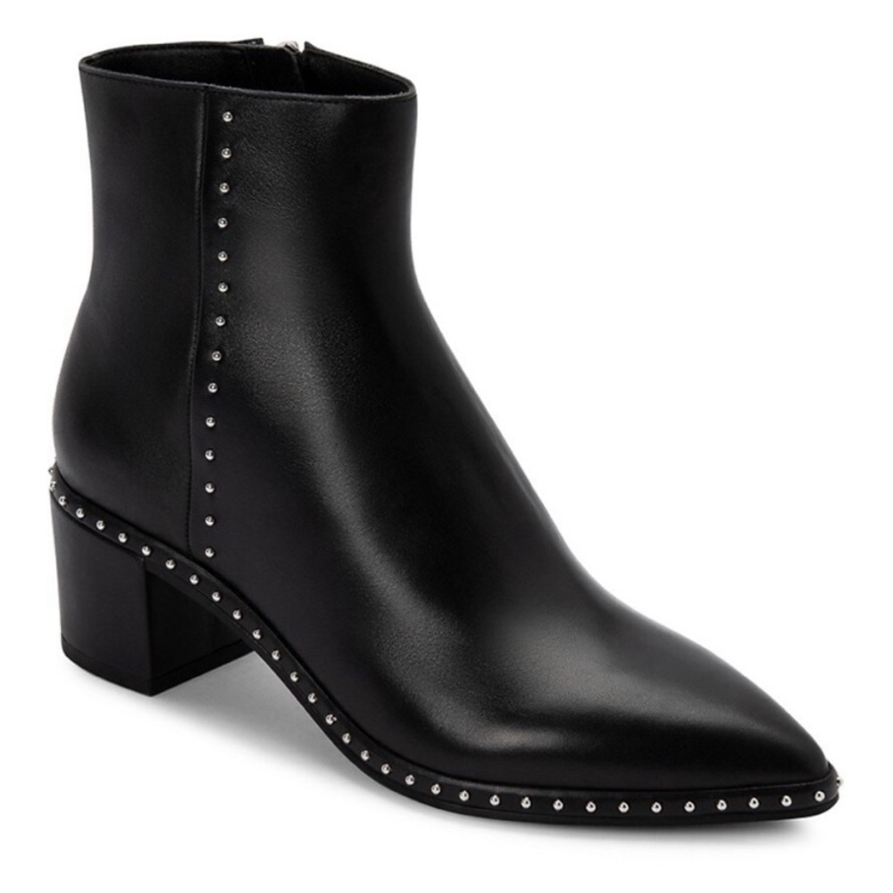 Dolce Vita Studded Ankle Booties in Black; size 6; GUC